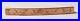 14K Yellow Gold Victorian Floral Hand Chased Bar Pin Brooch 50 mm