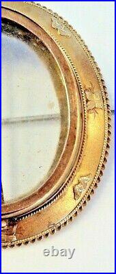 15 Ct French Reversible Bereavement Brooch-Period 1839-1920