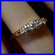 18 ct GOLD second hand antique Victorian rose diamond gold ring