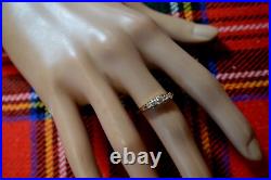 18 ct GOLD second hand antique Victorian rose diamond gold ring