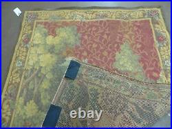 4' X 5' Vintage Tapestry Belgium Hand Loomed Victorian Nice 90ff