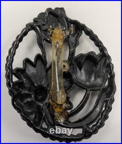 7 Victorian Vintage Jewelry Black Mourning Brooches Hand Carved Bakelite 1930's