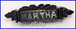 7 Victorian Vintage Jewelry Black Mourning Brooches Hand Carved Bakelite 1930's