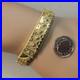 9 ct GOLD second hand antique victorian hollow rose gold bangle