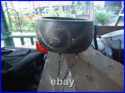 A Fabulous Victorian 1 1\4 Inch Wide Sterling Silver Hand Repousse Cuff Bracelet