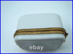 Antique 14k Gold Ring with Hand Painted Victorian Child 8.71 g
