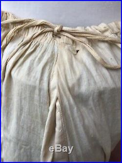 Antique 1880's Victorian Lace Bustle Petticoat 18 Of Hand Made Lace And Pintuck