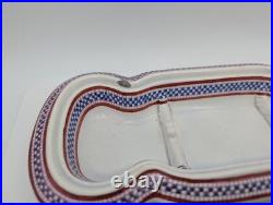 Antique English Toothbrush Holder / Razor Box Victorian Hand-Painted 1833-1847