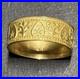 Antique Hand Chased Gold Filled Victorian Ring Size 8-8.5