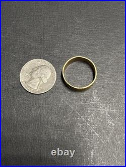 Antique Hand Chased Gold Filled Victorian Ring Size 8-8.5