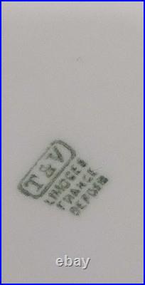 Antique Limoges T&V France Pedestal Bowl/Stand Dated/Signed 1904 LOCAL PICKUP