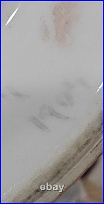 Antique Limoges T&V France Pedestal Bowl/Stand Dated/Signed 1904 LOCAL PICKUP