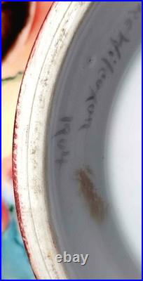 Antique Limoges T&V France Pedestal Bowl/Stand Dated/Signed 1904 LOCAL PICKUP