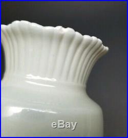 Antique Parian Ware Porcelain Figurine Victorian Hand Spill Vase 7.75 Amphora