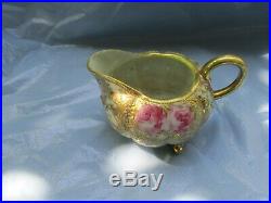 Antique Roses Nippon Hand Painted Tea/Coffee Set, Beautiful Roses Gold Trim