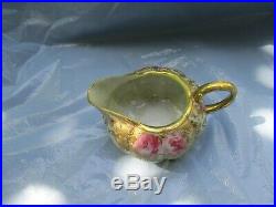 Antique Roses Nippon Hand Painted Tea/Coffee Set, Beautiful Roses Gold Trim