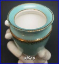 Antique Royal Worcester Parian Ware Porcelain MRS HADLEY'S Hand Vase with Urn