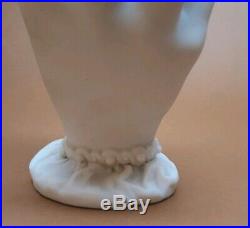 Antique Royal Worcester Parian Ware Porcelain MRS HADLEY'S Hand Vase with Urn 1864