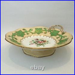 Antique Samuel Alcock dessert service. Superbly hand painted c. 1855