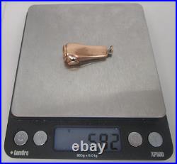 Antique Victorian 10k Yellow Gold Hand Engraved Cigar Cutter Watch Fob Works Antique Victorian 10k Yellow Gold Hand Engraved Cigar Cutter Watch Fob Works