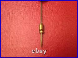Antique Victorian 14k Gold Hand Carved Sardonyx Hardstone Cameo Stick Pin
