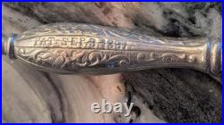 Antique Victorian Bone & Sterling Crochet Hook Sewing Tool Lot/ 19 Pc 1867 Pat Antique Victorian Bone & Sterling Crochet Hook Sewing Tool Lot/ 19 Pc 1867 Pat