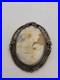 Antique Victorian Cameo Shell GF Brooch Large 2 Rare See Pics