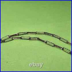 Antique Victorian Cannetille Filigree Cross Silver Hand Wired 22 STERLING 92.5