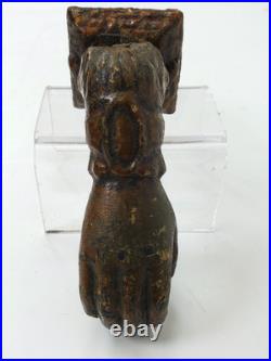 Antique Victorian Cast Iron Door Knocker Ladies Hand Bracelet Ball Salvage 5