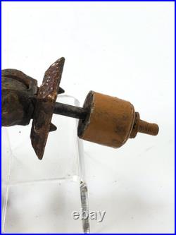 Antique Victorian Cast Iron Door Knocker Ladies Hand Bracelet Ball Salvage 5