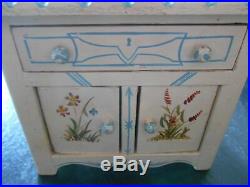 Antique Victorian Cottage Style Hand Painted Miniature Doll Furniture