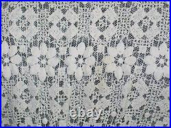 Antique Victorian Edwardian Day DressHand Made Irish Crochet Lace-Bobbin Lace