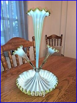 Antique Victorian Era Epergne Vase For Decoration and Centerpiece