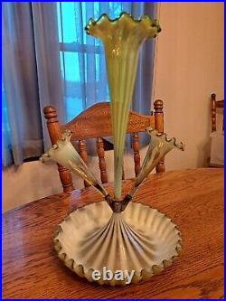 Antique Victorian Era Epergne Vase For Decoration and Centerpiece