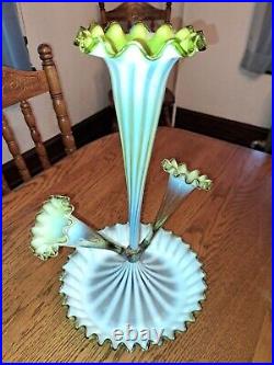 Antique Victorian Era Epergne Vase For Decoration and Centerpiece