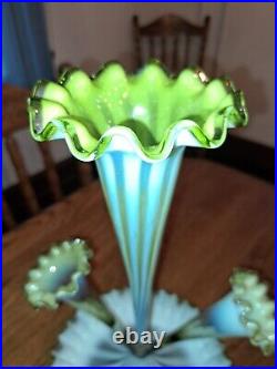 Antique Victorian Era Epergne Vase For Decoration and Centerpiece