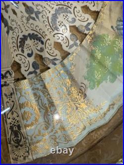 Antique Victorian Era Hand Carved Hand Painted Hand Fan