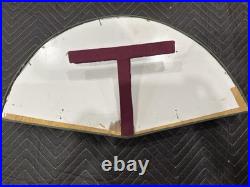 Antique Victorian Era Hand Carved Hand Painted Hand Fan