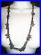 Antique Victorian Fabulous brown black Jet Bird Necklace Hand Made 1 of a kind