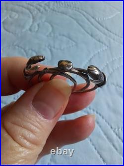 Antique Victorian Fede Gimmel Sterling Silver Interlocking Friendship Ring