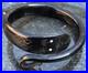 Antique Victorian French carved horn snake bangle serpent antler bracelet