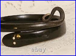 Antique Victorian Hand Carved Horn Snake Bangle Bracelet c1890/1920 RARE
