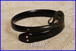 Antique Victorian Hand Carved Horn Snake Bangle Bracelet c1890/1920 RARE