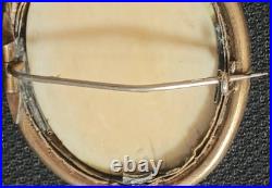 Antique Victorian Hand Carved Ivory Rose Flower Brooch Antique Victorian Hand Carved Ivory Rose Flower Brooch