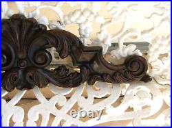 Antique Victorian Hand Carved PEDIMENT, CORNICE, Crown, for Door, Window & More