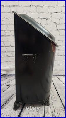 Antique Victorian Hand Painted Coal Scuttle The Jewett Vase