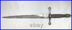 Antique Victorian Period Left-Hand Parrying Dagger Knife Rapier