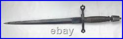 Antique Victorian Period Left-Hand Parrying Dagger Knife Rapier