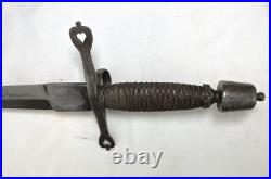 Antique Victorian Period Left-Hand Parrying Dagger Knife Rapier