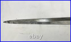 Antique Victorian Period Left-Hand Parrying Dagger Knife Rapier